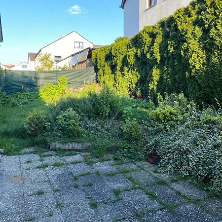 度假居 Njoy! Apartment-haus - Garten & Balkon Altbach